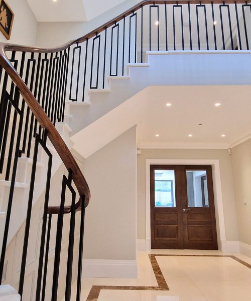 Handrail Creations for the Continuous Curved Timber Handrails & Metal Balustrades